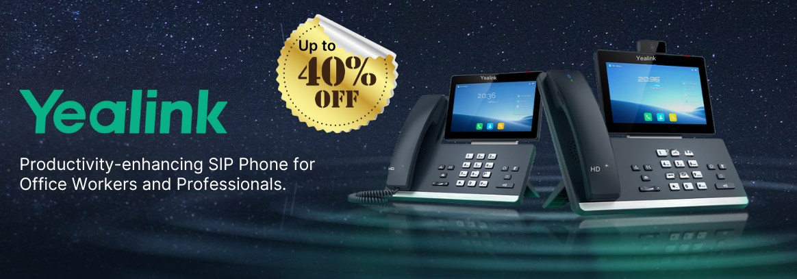 Limited-Time Discounts on Yealink Phones!