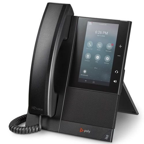 POLY CCX 500 MEDIA DESK PHONE WITH COLOR TOUCHSCREEN 2200-49735-019