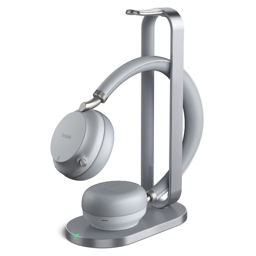 Yealink BH72 Gray Teams & UC Certified Bluetooth Wireless Stereo Headset with Charging Stand