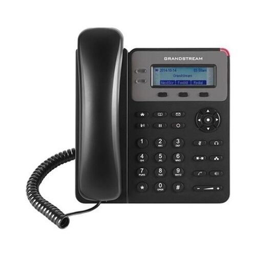 Grandstream GR-GXP1615 IP Phone 1 SIP account, 2 line keys, 3-way conferencing, 3 XML programmable context-sensitive soft keys