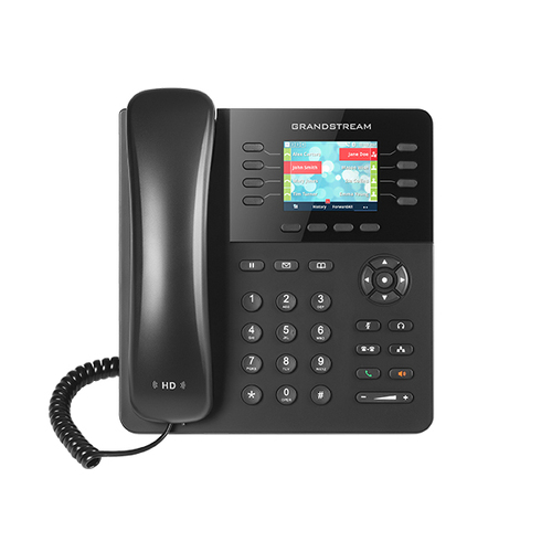 Grandstream GXP2135 HD PoE IP Phone 320x240 Colour LCD, 4 lines, Dual GbE, 4 program keys, 32 BLF Keys, BT, USB, EHS