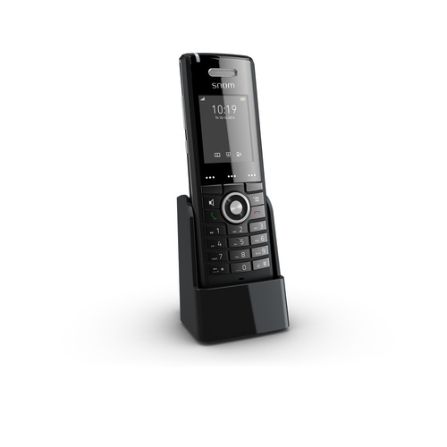 Snom M65 DECT handset with wideband HD audio quality