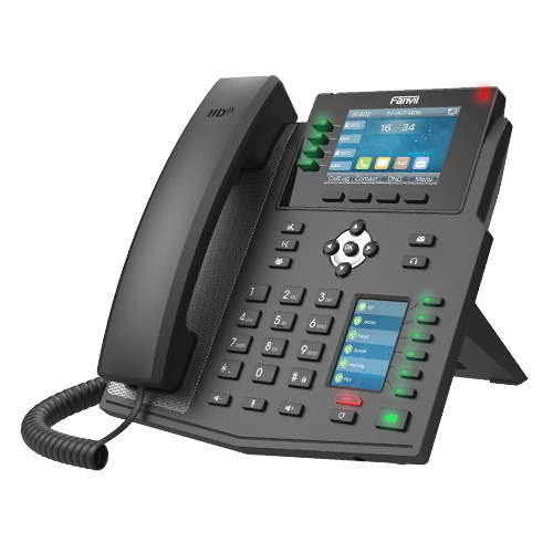 FANVIL X5U High End Enterprise IP Phone - 3.5' Colour Screen, 16 Lines