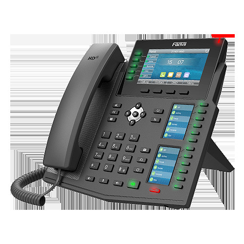 Fanvil X6U Enterprise IP Phone - 4.3' (Video) Colour Screen, 20 Lines Dual Gigabit NIC, Built in Bluetooth